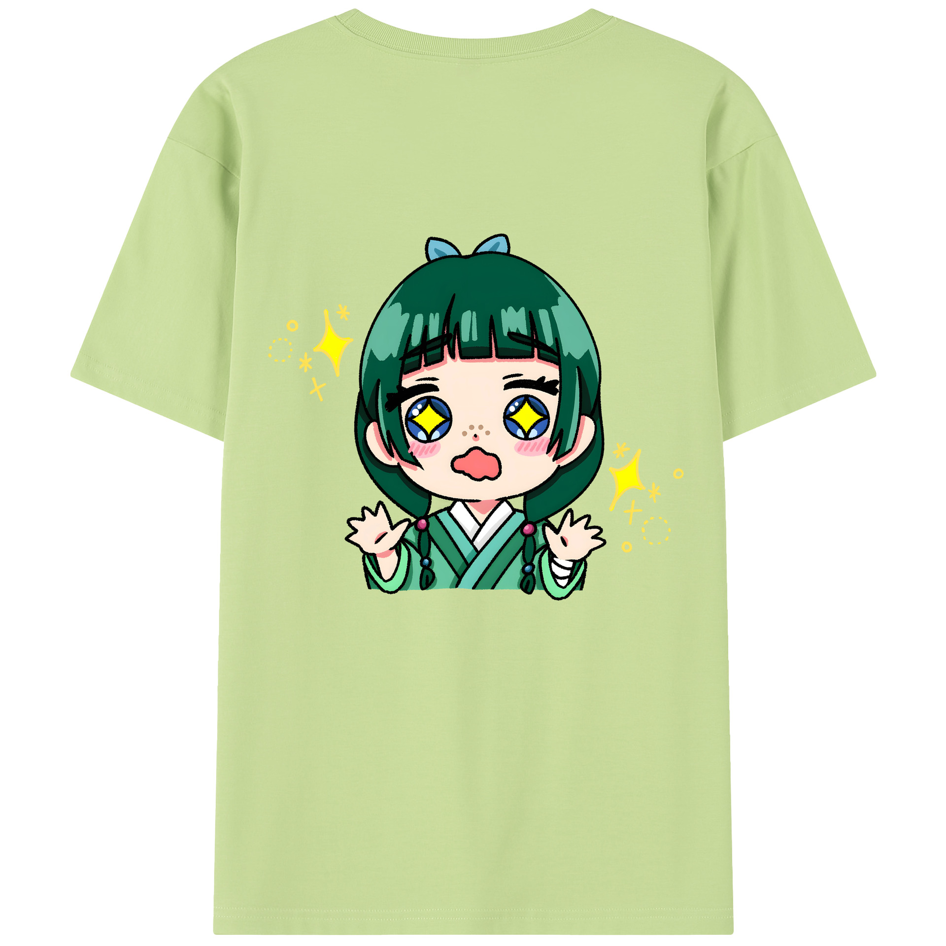 （画像用） 薬屋のひとりごと The Apothecary Diaries 綿100％半袖Tシャツ（背面プリント）